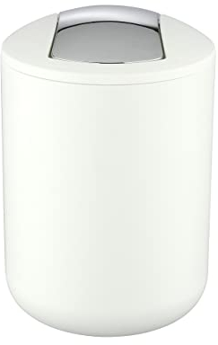 WK Brasilia Table Top Kitchen Waste/Cosmetics Small Bin (White)