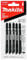 Makita 5 Piece - T Shank Wood Jigsaw Blades for Jig Saws - Fast & Straight Cuts for Soft Wood & PVC - 4 8 TPI HCS Saw Blades