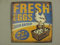 linoows Blechschild, Reklameschild Frische Eier, Fresh Eggs, Gastronomie Schild 30x30 cm