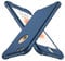 ORETECH Coque Compatible avec iPhone 6 6S, avec 2 Protecteur D'écran en Verre Trempé,Housse Hybride 2 en 1 Antichoc Ultra Mince Mat Anti Rayures Dur PC TPU Etui pour iPhone 6 6S Case Bleu foncé