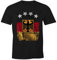 MoonWorks Cooles Herren T-Shirt Deutschland Fan-Shirt WM 2018 Fußball Weltmeisterschaft schwarz L