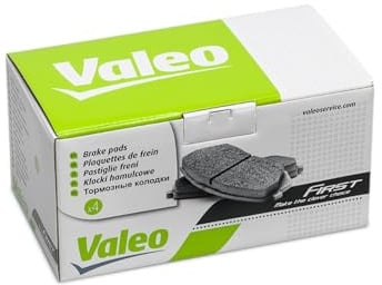 Valeo Jeu de 4 Plaquettes de Frein Essential 302116, Essieu Arrière