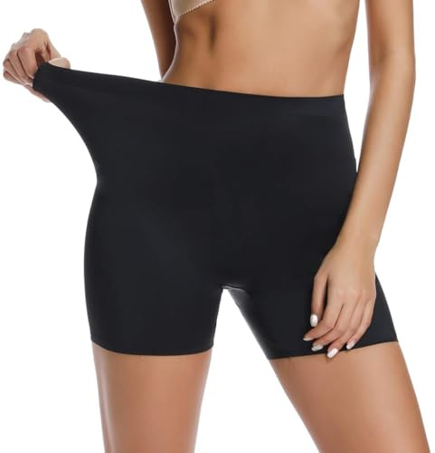 Joyshaper Unterhosen Damen Unter Rock Kurze Hose Miederhose Miederpants | Anti Chafing Anti Scheuer Shorts Radlerhose für Kleid Lace Leggings Miederslip Nahtlose Unterwäsche Weich Elastisch Leicht
