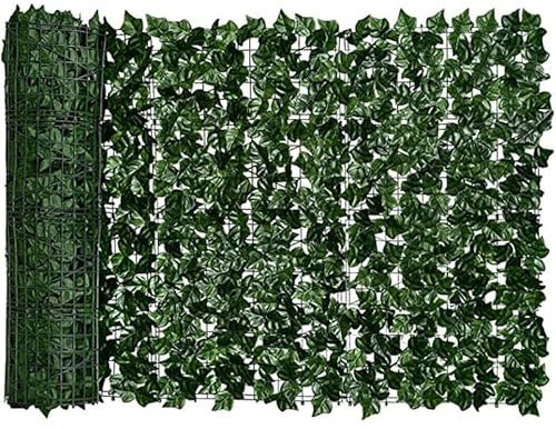 Künstliche Efeu Hecke Sichtschutz Für Erde Wand Bildschirm Garten Hof Outdoor Hochzeit Dekoration Sichtschutzzaun HXJDP220815(Size:200x500cm)
