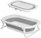 MS BabyWorld – Flex – Bañera Plegable para Bebé con Patas | Portátil y Fácil de Guardar | Ideal para Casa o Viaje