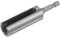 QUARKZMAN 80mm langer 13mm Sechskantmuttern-Schraubendreher-Bit-Adapter mit Schlitzverlängerung 1/4 Sechskantschaft Cr-V