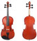Geige Mattes Etui für 3/4-Violine mit Bogensatz, Violinen-Lerner, natürliche Farbe