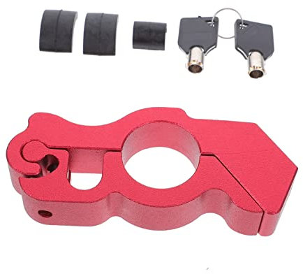 ULTECHNOVO Candado para Motocicleta Bloqueo De Seguridad para Manillar Fácil De Transportar