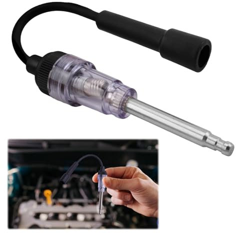 Spark Plug Tester Tool,In Line Spark Plug Tester,Spark Tester,Ignition Coil Tester,In-line Ignition Spark Tester,Spark Plug Ignition Tester,Spark Tester for Automotive, Car, Lawnmower