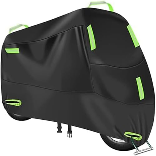 HanYT Bâche Protection Imperméable Moto pour Yamaha Xmax X-Max 125 300 250 400 2022 2023 2024 2025, Protecteur UV Pluie Anti-poussière Trou de Serrure Extérieur Couvrir Étanche.
