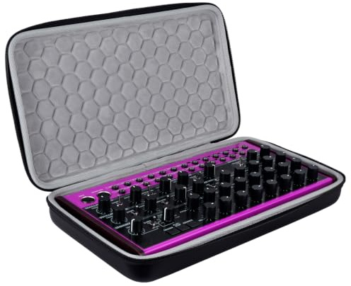 Banworks Individuelle PU-Hartschalen-Reisetasche für Behringer Edge/Crave | Analog Percussion/Semi-Modular/Hybrid Synthesizer Storage Case Performance Controller Bag JT/HCQSNB-06 (nur Gehäuse, 1 Stück)