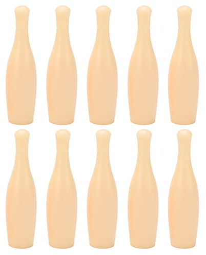 Mtlavishness Kleinkind-Bowling-Pin-Set aus Kunststoff, Mini-Bowling-Pins, pädagogisches Indoor-Tischspiel für Kinder, Kleinkinder, entwickelt sportliche Fähigkeiten,