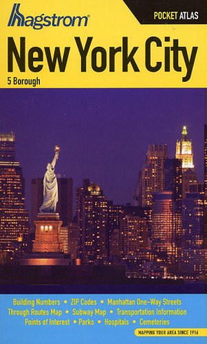 Hagstrom New York City 5 Borough Pocket Atlas