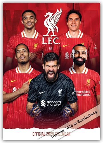 Liverpool FC 2026 – A3-Posterkalender: Original Danilo-Kalender [Mehrsprachig] [Kalender]