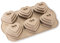 Nordic Ware 3D-Muffinform  Herz - Kranz  - gestuft für romantische Leckereien