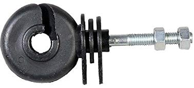 Eider 0028-005 100 x Ringisolator X, Schwarz, M6