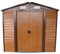 ITALFROM Box Casetta Casette Rimessa Ripostiglio Garage Auto per Giardino Lamiera Zincata - Misura cm 236x195x209h