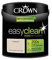 2.5L CROWN Easy Clean MATT Emulsion Multi Surface Paint That can be Used on Walls, Ceilings, Wood and Metal. Stain & Scrub Resistant Formula – Wheatgrass