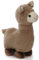 Euro Souvenirs Alpaka Lama 27 cm, Plüschlama, Kuscheltier in Beige oder Braun (Braun)