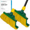 Novaliv 2 Escobas Premium Con Mango de 30 Cm, Cepillo Especial de Cerdas Curvas Para Jardín, Césped Artificial, Camping y Calle