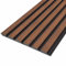 WITEN&NOCK 18 Stück Wandverkleidung Akustikpaneele Wandpaneel Holzoptik BxL: 1180 x 2600 mm Farbe: Braun Kastanien