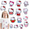Bügelbilder für Textilien Kinder Patches Set- Aufbügelflicken Flicken zum Aufbügeln DIY Bügelflicken Bestickte Aufnäher zum Sticker Aufnähen oder Aufbügeln auf Kleidung Jeans Mützen Zubehör