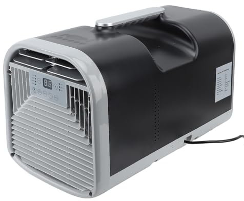 Portable Air Conditioner, Dual Inverter, 4500 BTU, Energy Saving, Small Mobile Air Cooler with Remote Control for Camping (GB plug 220 V)