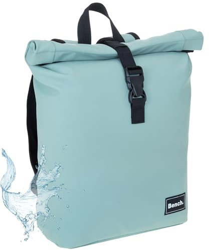 Bench Rucksack Hydro Compact A4 Plane outdoor 64222 5800 Mint +s | Rucksack Damen Mädchen Daypack Damenrucksack Tasche backpack Handtasche wasserabweisend + bagboom Schlüsseletui