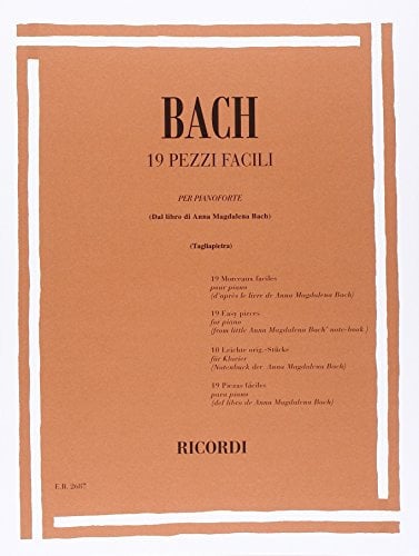 19 Pezzi Facili. Klavier Solo. Partitur (PIANO)