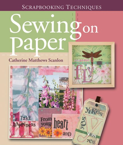 Scrapbooking Techniques: Sewing on Paper
