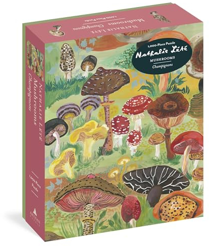 Nathalie Lété: Mushrooms 1,000-piece Puzzle