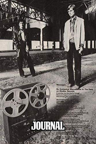 Journal: Orchestral Manoeuvres in the Dark OMD English Electronic Band Architecture & Morality (1981) Album, Journals Graph Paper Composition Notebook, Diary • One Subject 6 x 9 • 110 Pages