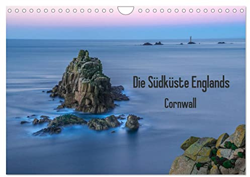 Die Südküste Englands - Cornwall (Wandkalender 2026 DIN A4 quer), CALVENDO Monatskalender: Von Lands End bis Tintagel (CALVENDO Orte)