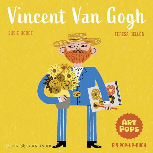 ART POPS: Vincent Van Gogh: Ein Pop-up-Buch | Pop-up Bilderbuch über große Künstler*innen für Kinder ab 5 Jahren