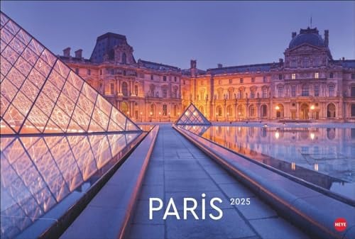 Paris Edition 2025: Ein Must-have für alle Fans der Stadt der Liebe: Die schönsten Seiten der französischen Hauptstadt in einem großen Fotografie-Kalender im Format 58 x 39 cm