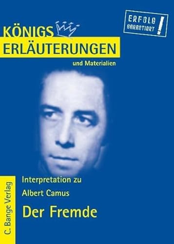 Königs Erläuterungen und Materialien, Bd.61, Der Fremde