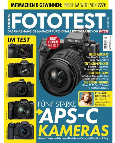FOTOTEST - Das unabhängige Magazin für digitale Fotografie von IMTEST: FOTOTEST Ausgabe 06/23 - Porträtfotografie