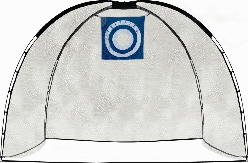 Longridge Cage-Übungsnetz mit Zielscheibe (7 Fuß x 11 Fuß x 4,4 Fuß)
