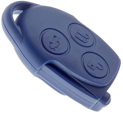 Jongo - Guscio Chiave senza Lama Compatibile con Ford Transit (2006 à 2014) | Custodia Chiave Plip Macchina Furgone Telecomando 3 Pulsanti