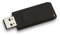 Verbatim 16 Go USB Slider Drive I Clé USB 2.0 I pour ordinateur portable ultrabook ordinateur portable TV autoradio I Clé USB avec système de bouton poussoir I noir