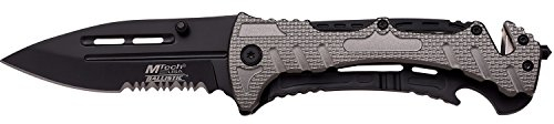 MTech USA Erwachsene MT-A847GY Taschenmesser, Mehrfarbig, M