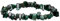 ROCKING GIFTS Pulsera de Chip de Cuarzo Verde, Pulseras Piedra Natural para Mujer, Minerales y Cristales, Belleza energÈtica, Meditacion, Amuletos Espirituales