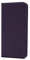 32nd Classic Series - Real Leather Book Wallet Flip Case Cover For Apple iPhone 6 & 6S, Real Leather Design With Card Slot, Magnetic Closure and Built In Stand - Aubergine