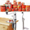 GOTOTOP Abrelatas industrial, abrelatas profesional de mesa de acero inoxidable