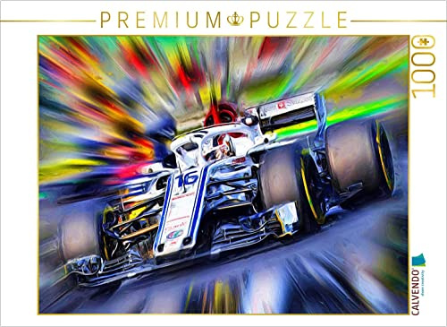 CALVENDO Puzzle Der Junge Monegasse Charles Leclerc, so urteilen Talentsucher, hat das Potential eines Champion. | 1000 Teile Lege-Größe 64 x 48 cm Foto-Puzzle für glückliche Stunden