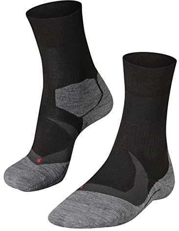 FALKE Herren Laufsocken RU4 Endurance Cool M SO Funktionsgarn Antiblasen 1 Paar, Schwarz (Black-Mix 3010), 39-41