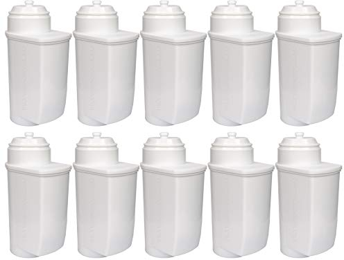 10-pack Entkalkung Wasserfilter für Kaffeevollautomaten kompatibel BRITA INTENZA | EQ3 EQ5 EQ6 EQ7 EQ8 EQ9 | TCZ7033 TZ70003 | Bosch VeroAroma, VeroBar, VeroCafe, VeroProfessional