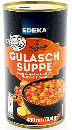 Edeka Gulaschsuppe, 6er Pack (6 x 480ml)