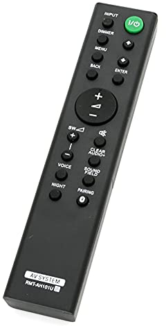 ALLIMITY RMT-AH101U Télécommande Remplacer pour Sony Soundbar AV System HT-CT380 HTCT380 HT-CT381 HTCT381 HT-CT381 HTCT381 HT-CT780 HTCT780 HT-CT780 HTCT780 SA-CT380 SACT380 SA-CT381 SACT381