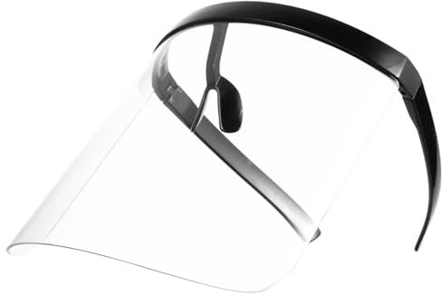 TENDYCOCO 1 Pc Maschera Solare Sicurezza Occhiali Sportivi Visiera Per Occhiali Da Bici Visiera Trasparente Occhiali Con Visiera Solare Occhiali Da Lavoro Romanzo Viso Cover Protettiva Opera